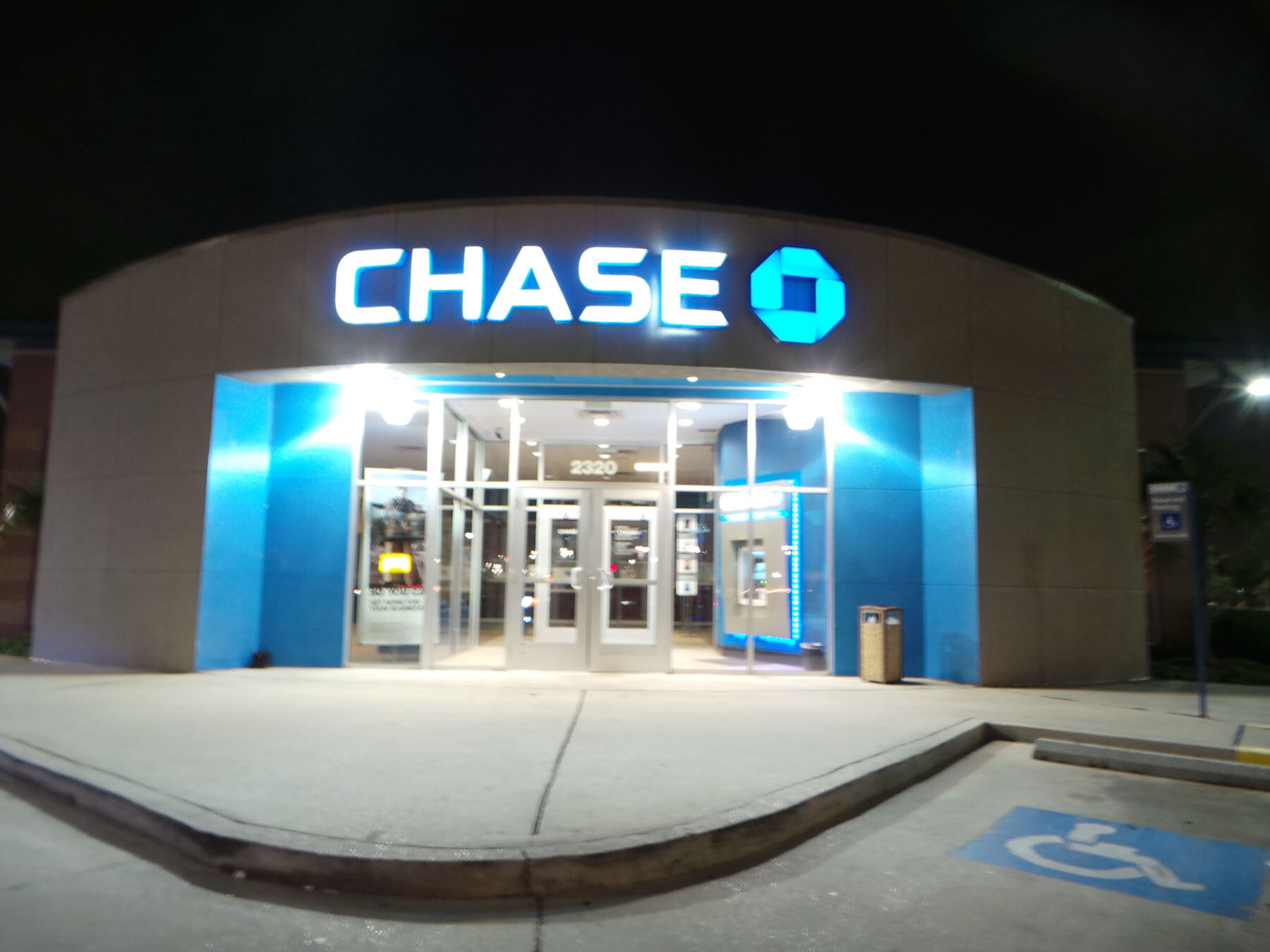 Chase National Bank Channel Letters