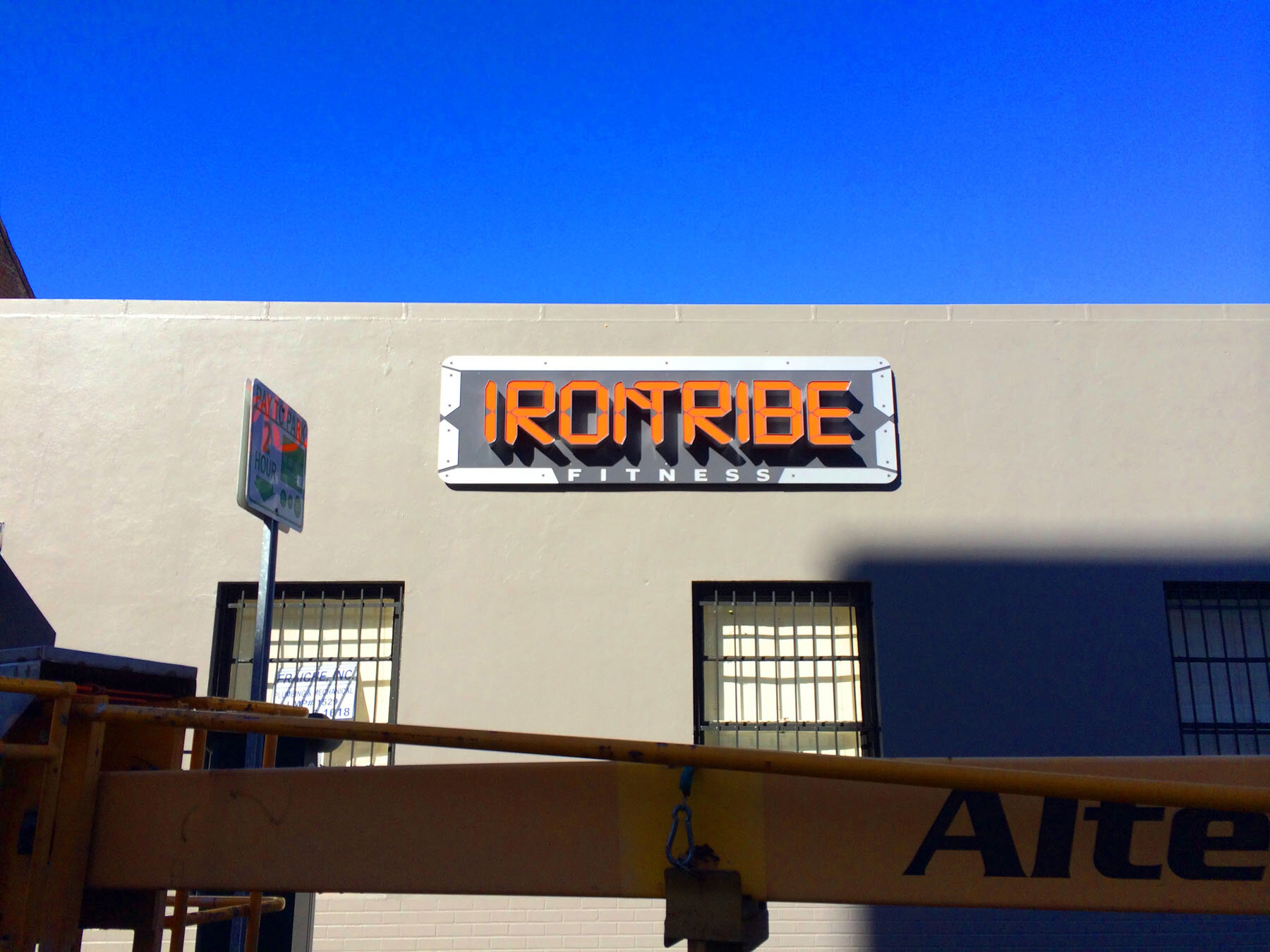 Iron Tribe Fitness Downtown NOLA Channel Letters