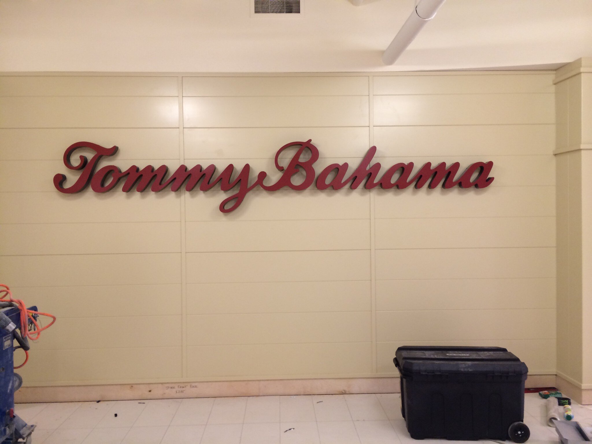 Tommy Bahama Island Clothing Outlet Channel Letters