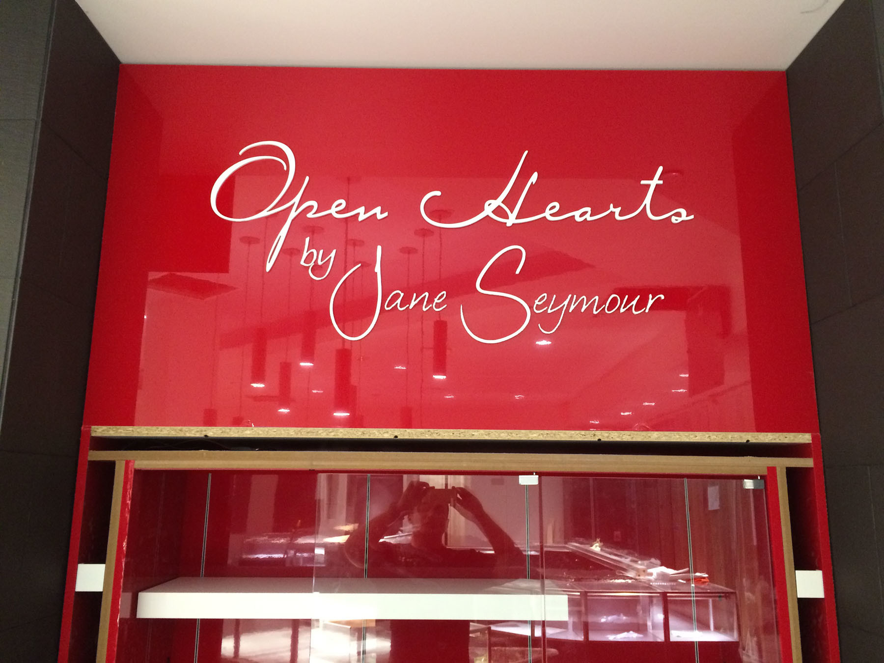 Open Heart by Jane Seymour Interior Sign