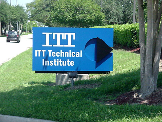 ITT Technical Institute Exterior Letters