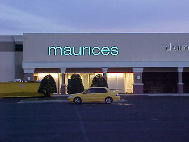 Maurices Womans Clothing Channel Letters