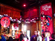 Captain Morgan banners made and installed for party