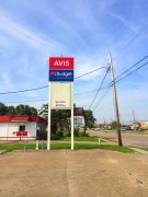 Signs installed in Marrero Louisiana for Avis Budget