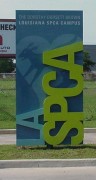 Install sign for New Orleans based LASPCA